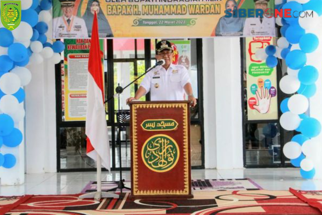 Bupati HM Wardan Resmikan Gedung Baru UGD Puskesmas Kempas Jaya