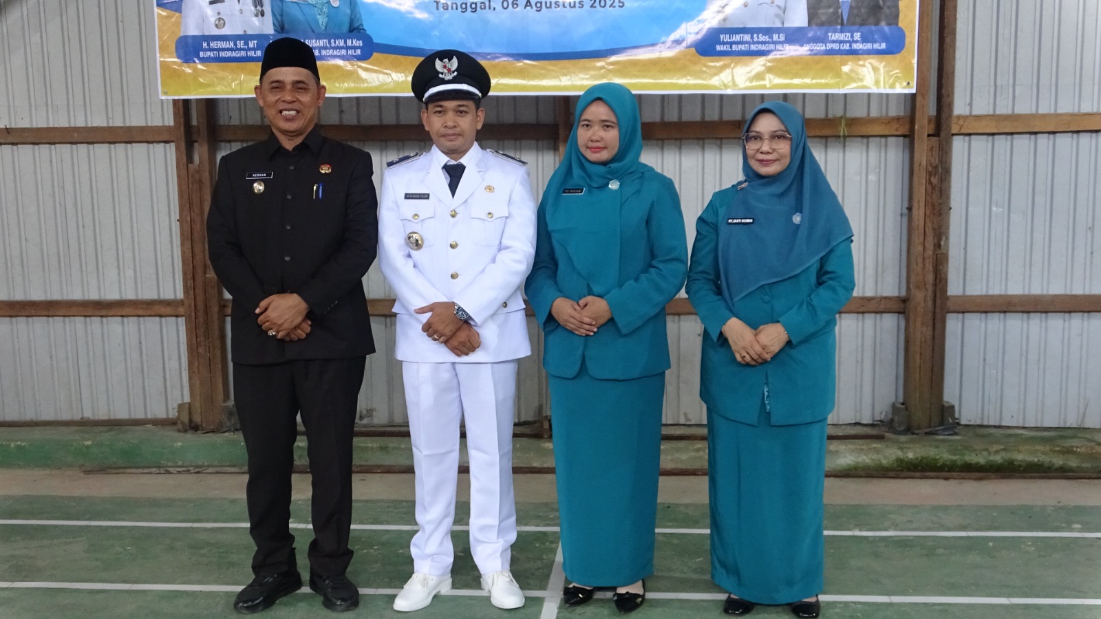 Lantik Pj Kades Sungai Baru, Ini Pesan Bupati Inhil