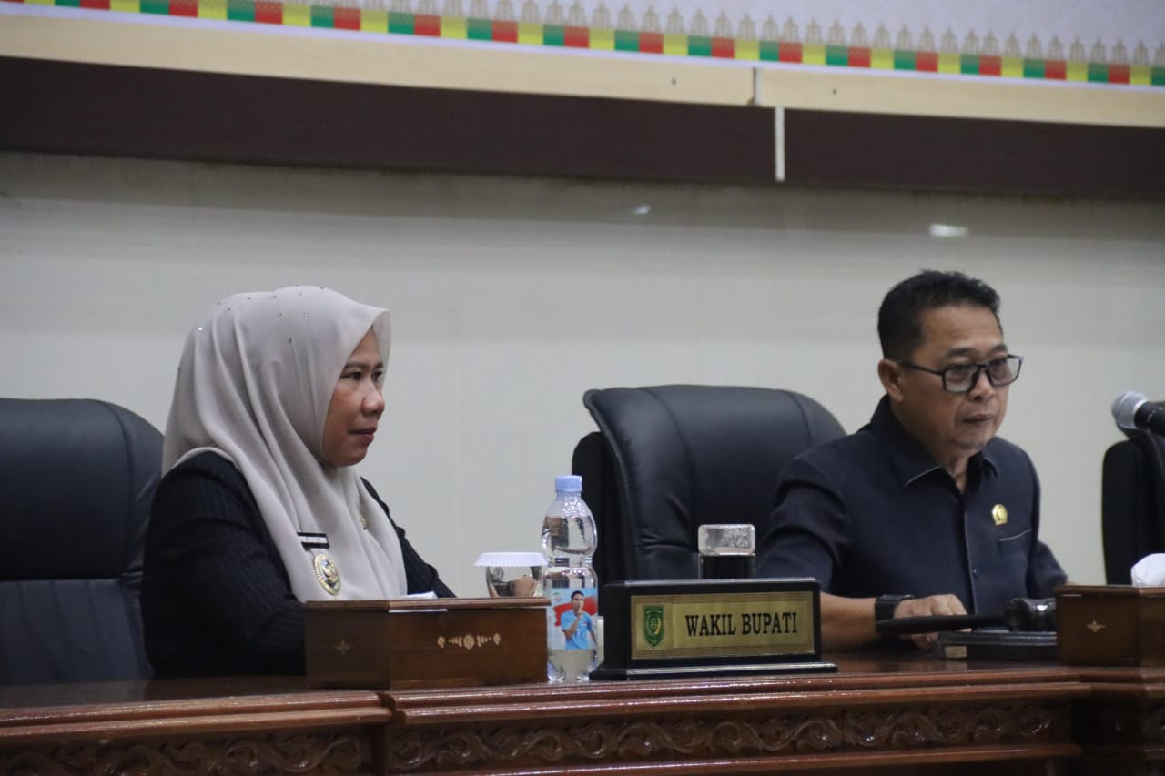 Paripurna Bahas Laporan Reses, Wabup Inhil Soroti Pentingnya Sinergi dengan Musrenbang