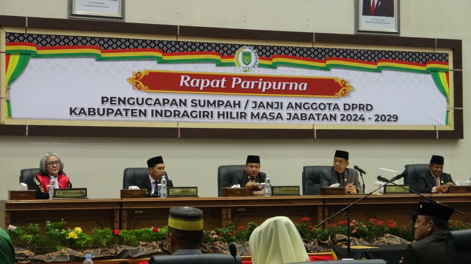 Sah! Anggota DPRD Inhil Masa Jabatan 2024-2029 Resmi Dilantik