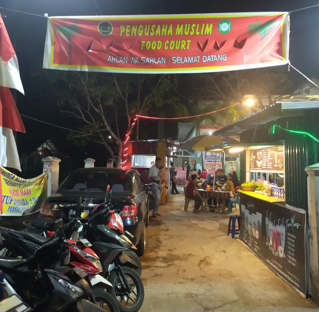 Yukk ke Foodcourt Pengusaha Muslim Tembilahan, Nikmati Berbagai Macam Menu Andalan