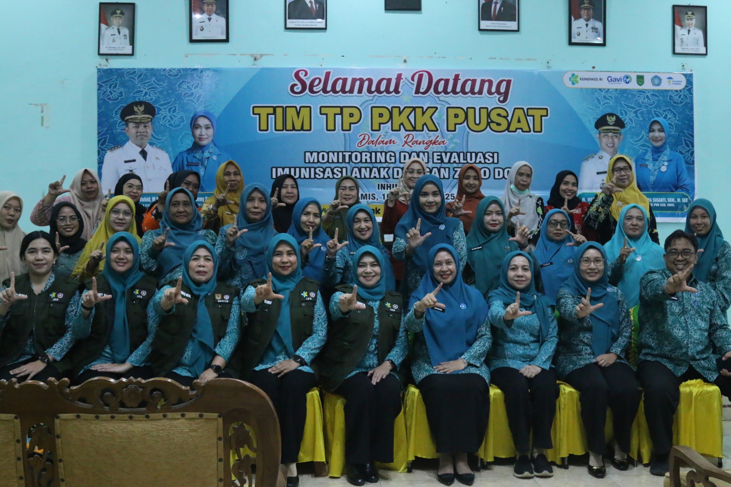 PKK Inhil Diberi Penghargaan Usai Tuntaskan Target Intervensi Zero Dose