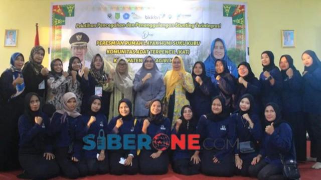 Kadinkes Inhil Bersama Ketua GSH Gencarkan Penanggulangan Stunting