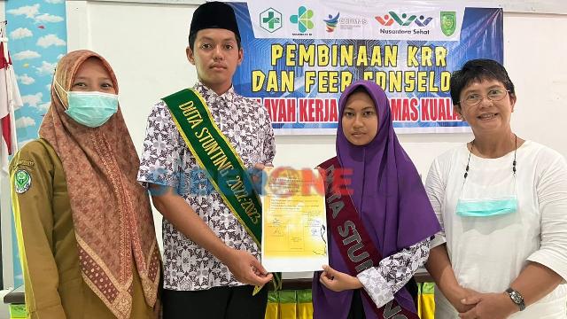 Tingkatkan Pengetahuan Remaja, UPT Puskesmas Kuala Enok Laksanakan Pembinaan KRR dan Peer Conselor