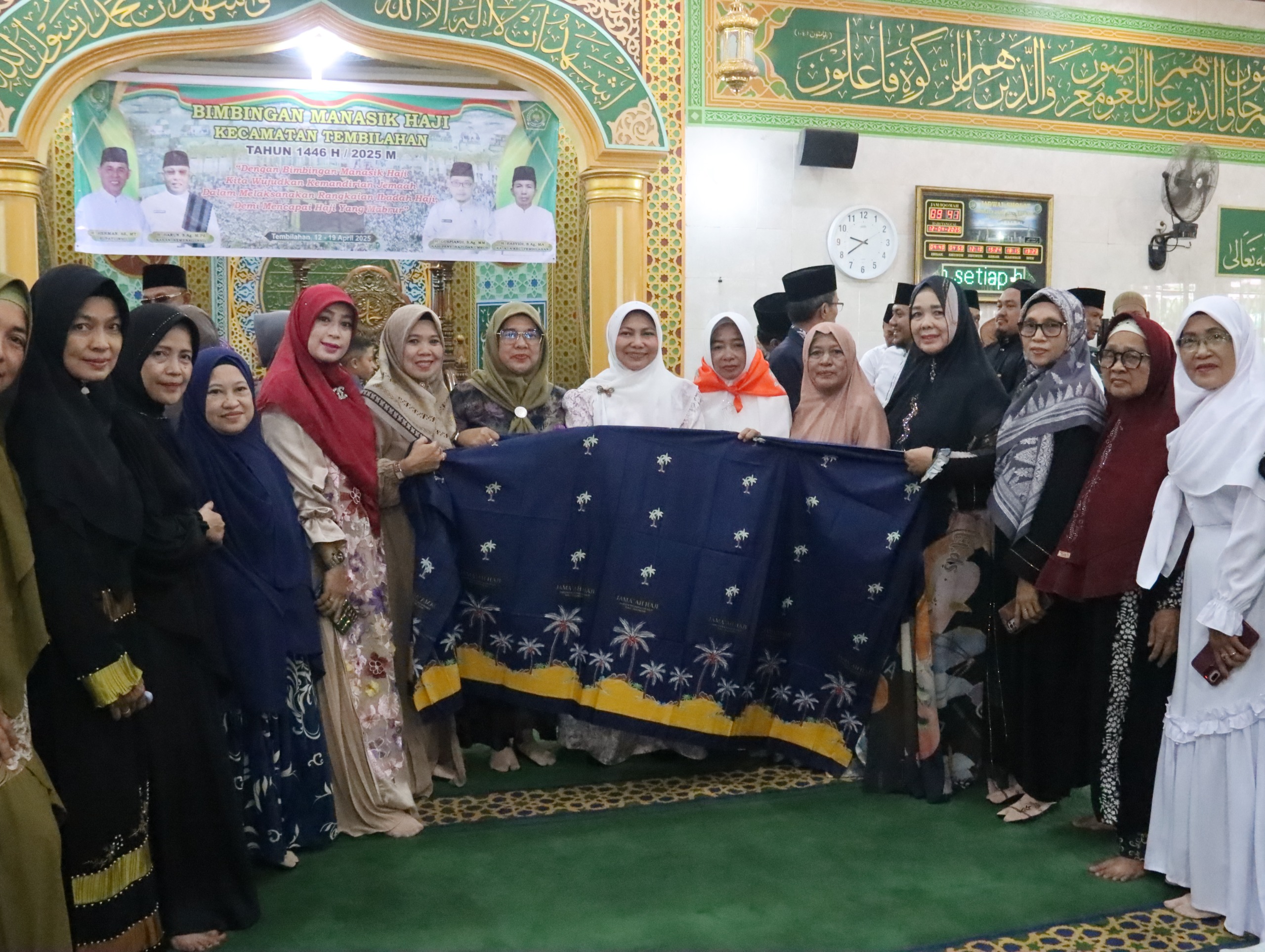 Pembekalan Calon Jamaah Haji Tembilahan Resmi Dimulai, Dihadiri Bupati Inhil