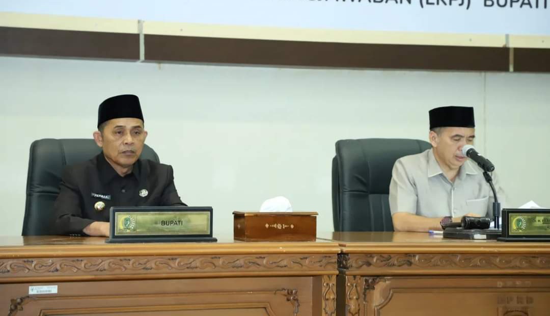 Ketua DPRD Inhil Pimpin Rapat Paripurna ke-3 Persidangan 1 Tahun 2024