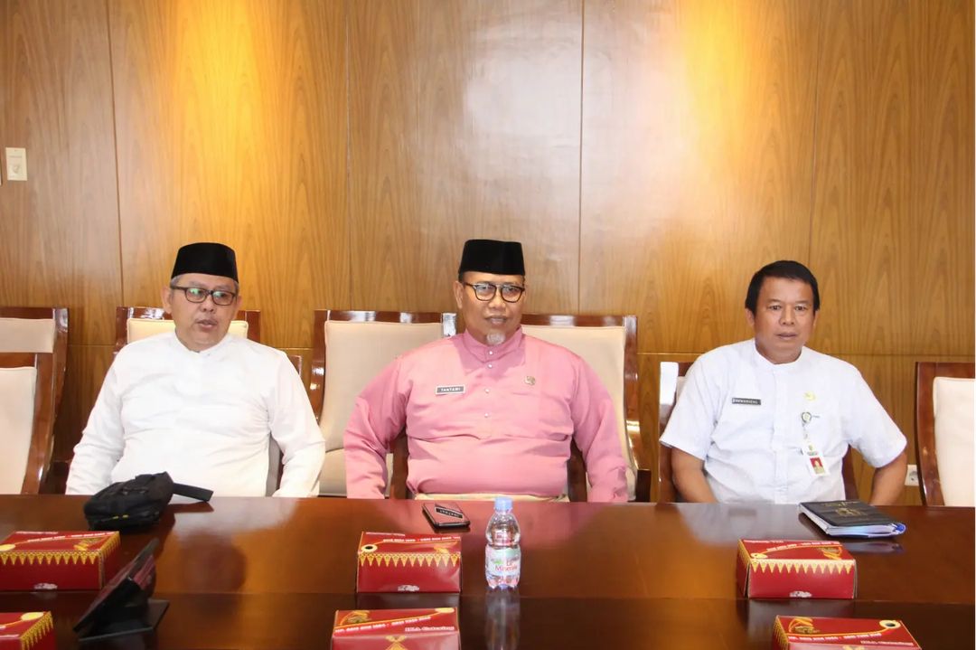 Sekdakab Inhil ikuti Rapat Audensi Bersama Sekda Provinsi Riau Terkait Pemilukada Tahun 2024