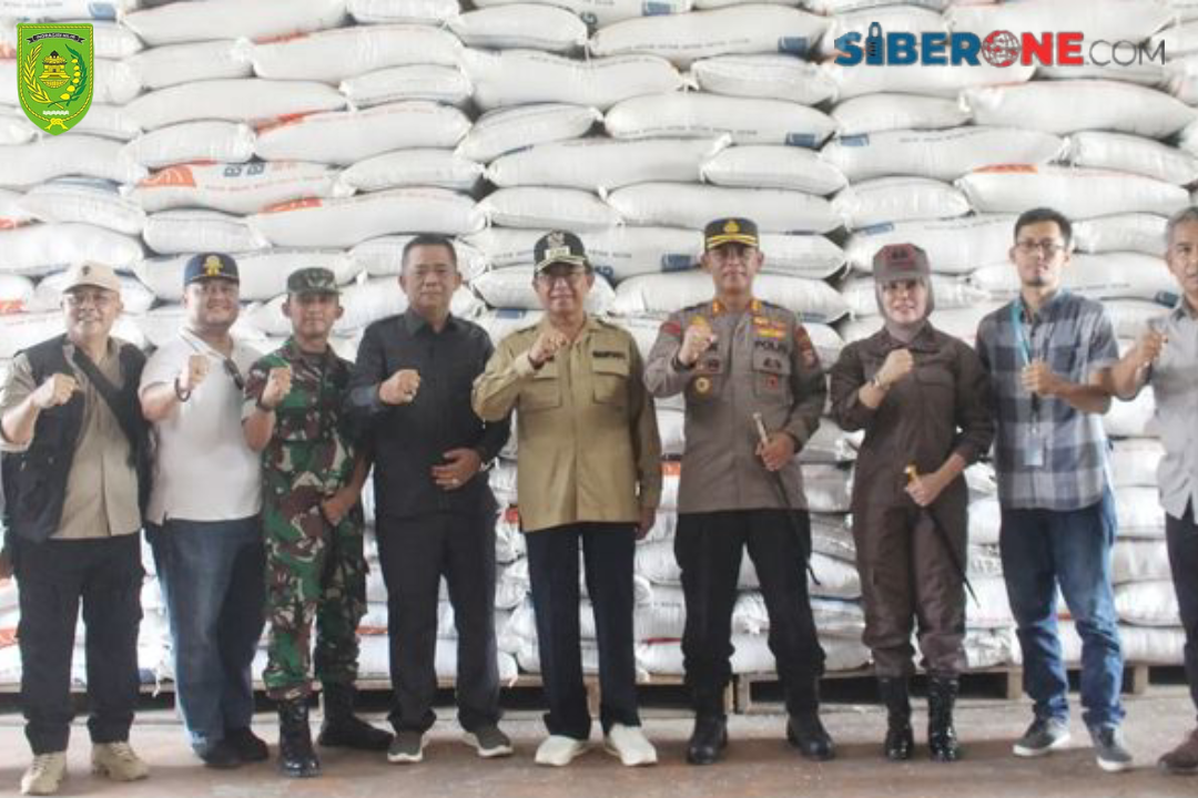 Bupati Inhil Tinjau Ketersediaan Stock dan Harga Bahan Pokok Jelang Ramadhan