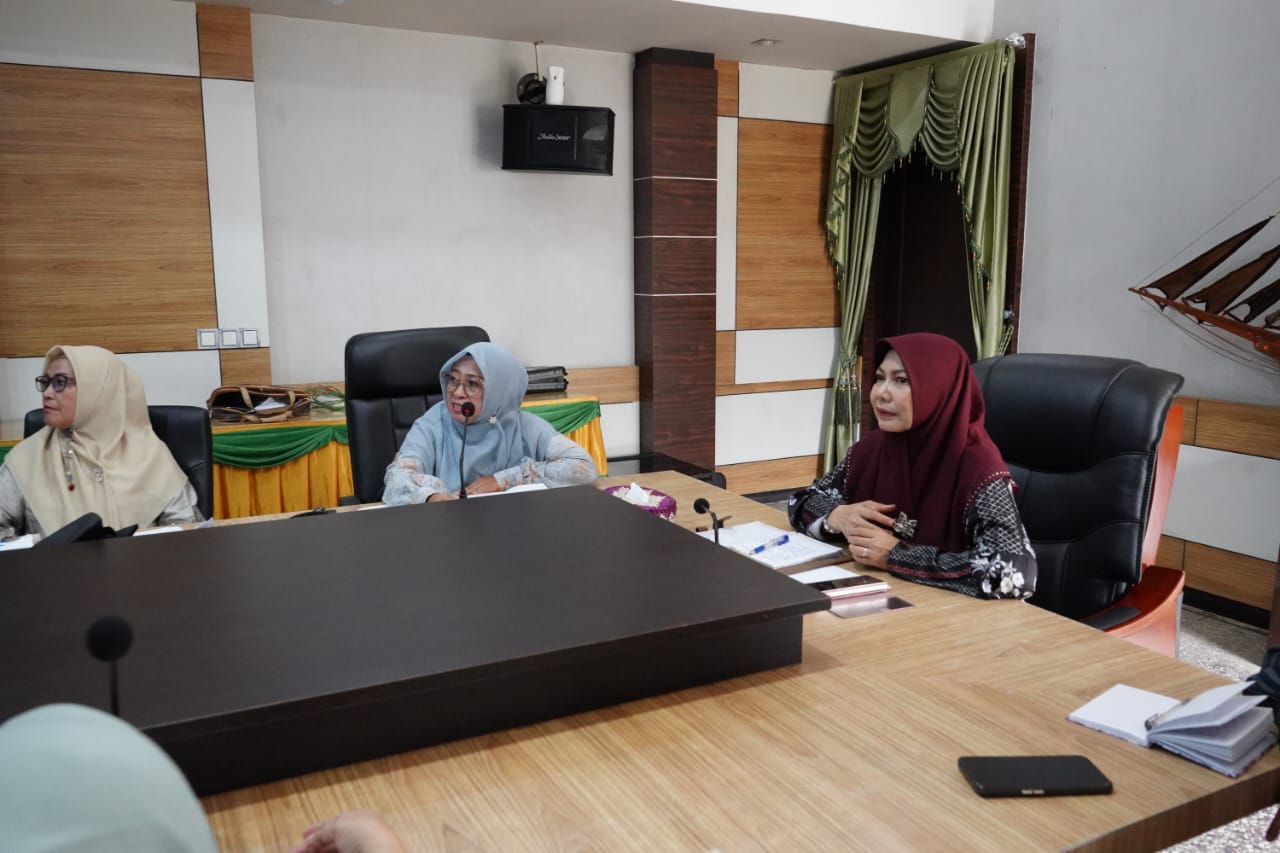 Rapat Perdana, Ketua TP PKK Inhil Bahas Sinergi Program Kerja 2025