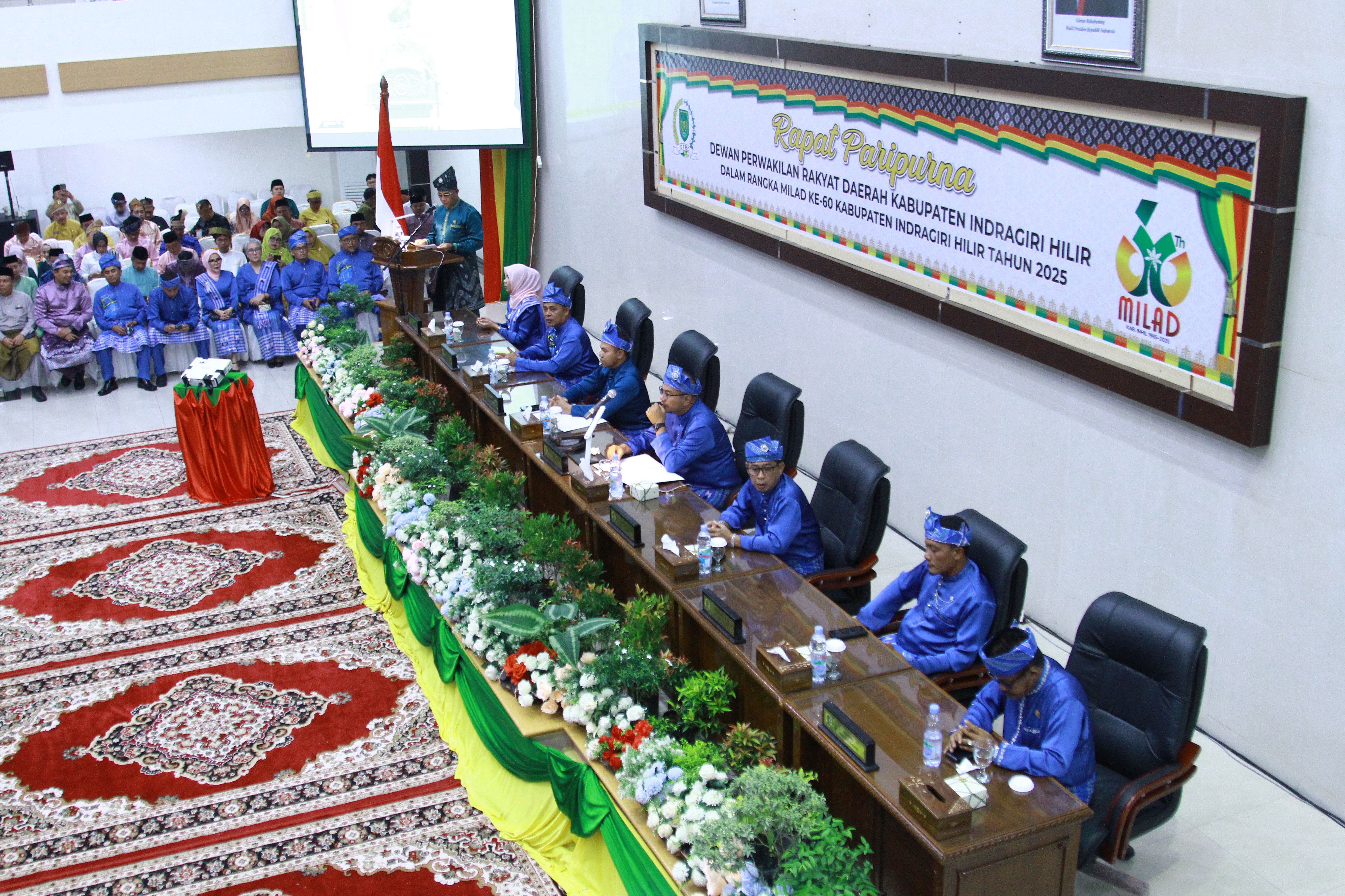 DPRD Inhil Gelar Paripurna Istimewa, Soroti Inovasi dan Pemerataan di Usia ke-60