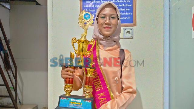 Titania Melani Putri Duta Stunting Terpilih Kabupaten Inhil