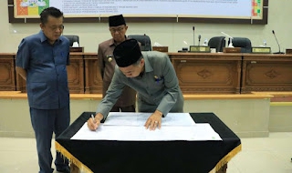 DPRD Inhil Gelar Paripurna ke-11 Bahas Anggaran Terhadap Rancangan KUA dan PPAS APBD 2024