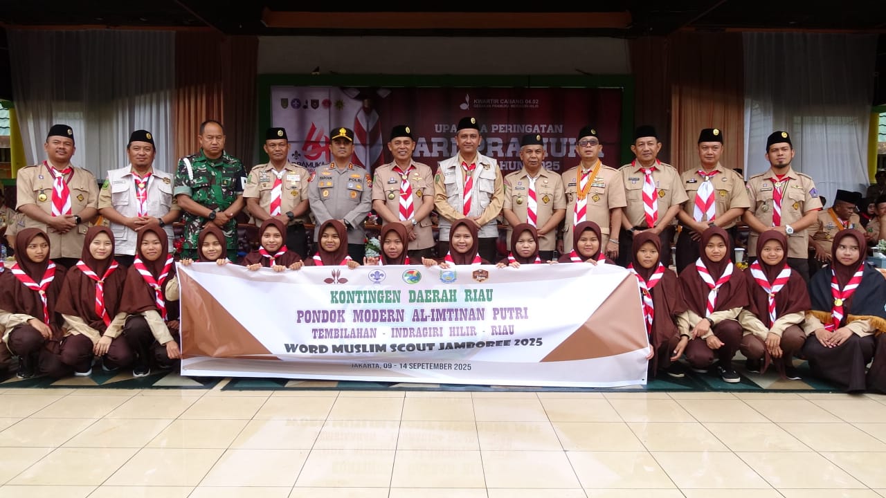 Peringatan Hari Pramuka ke-64 di Tembilahan, Bupati Inhil Dorong Perkuat Karakter Generasi Muda