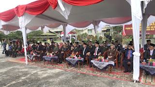 Peringati Hari Kesakitan Pancasila, Pemkab Inhil Gelar Upacara di Halaman Kantor Bupati