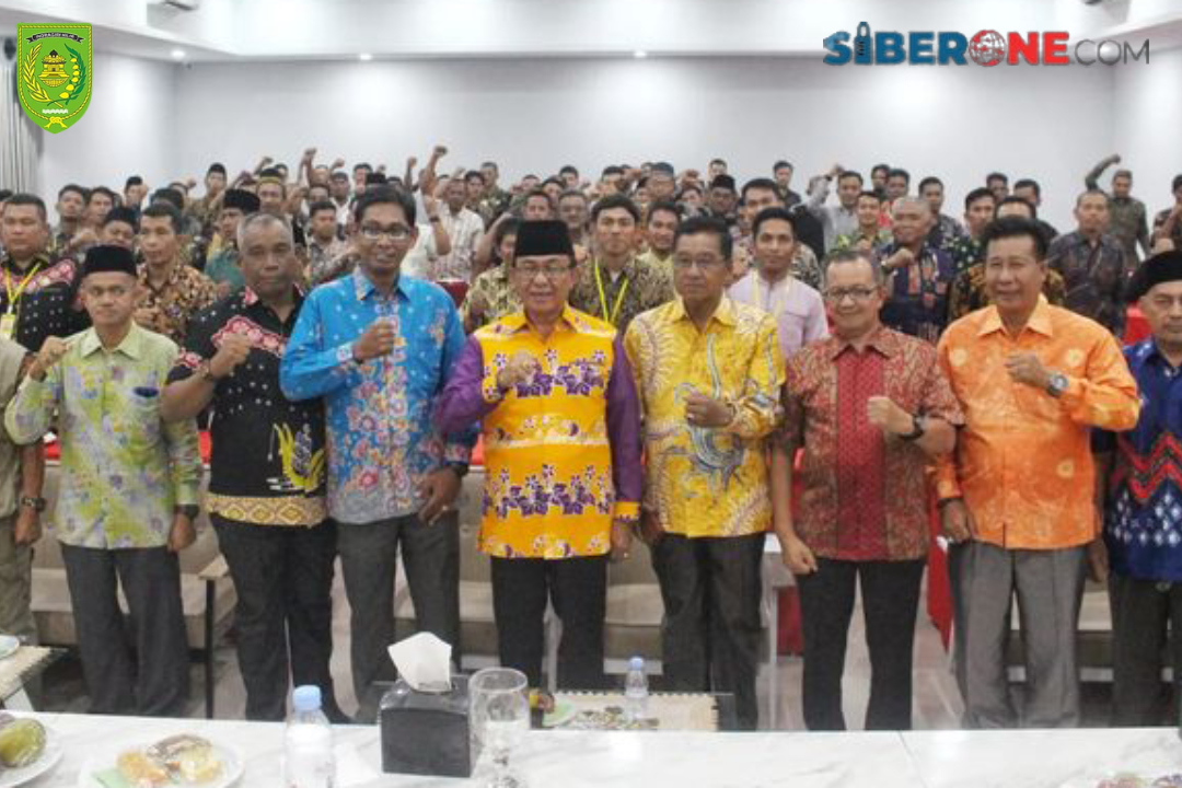 Bupati Inhil Buka Secara Langsung Bimtek Panitia Pilkades dan Tim Pengawas Kecamatan